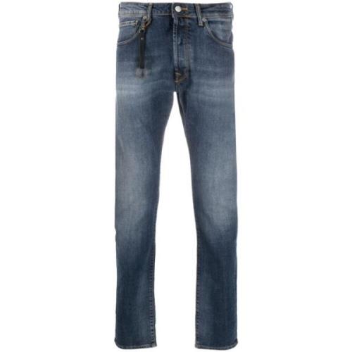 Slim-fit Blå Jeans