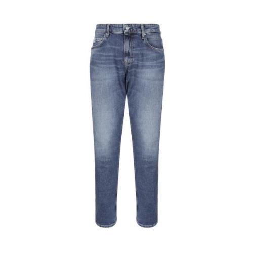 Jeans med 98% bomuld 2% elastan