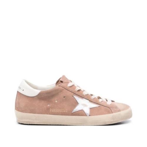 Blush Suede Star Sneakers Italien