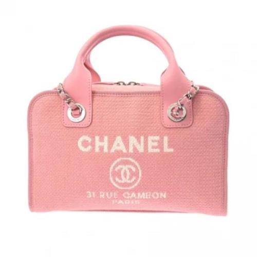 Pre-owned Canvas chanel-tasker