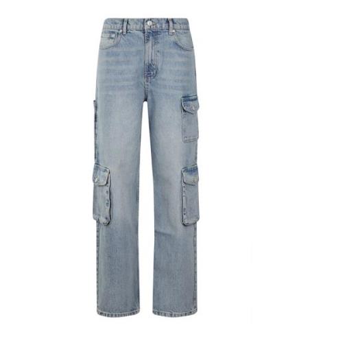 Denim Bukser Klassisk Stil