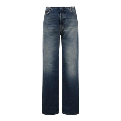 Blå Wide Leg Jeans