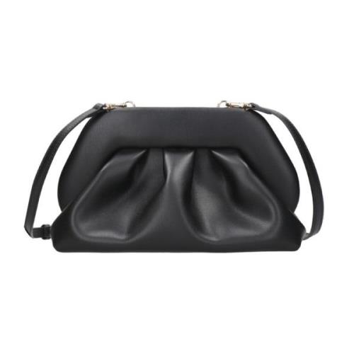 Vegansk Stof Clutch Taske Sort