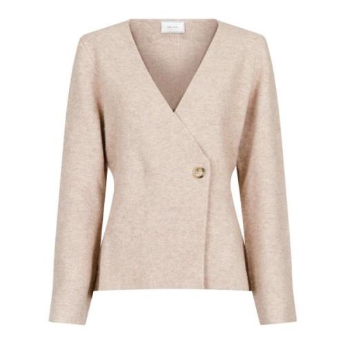 Louise Strik Cardigan - Sand Melange