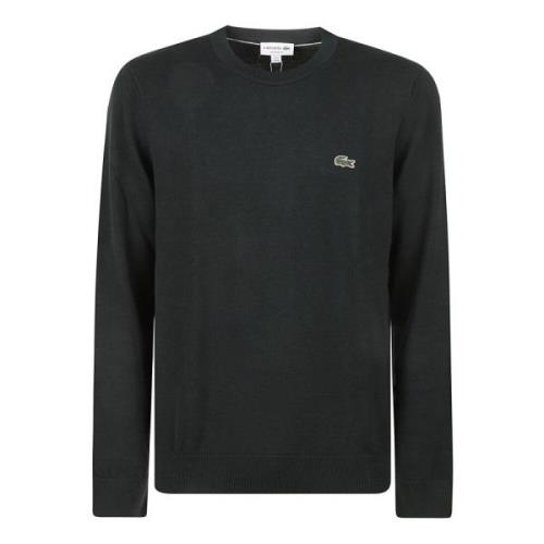 Grøn Sweater 100% Bomuld Crewneck