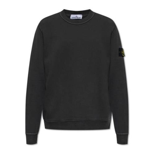 Sweatshirt med logo