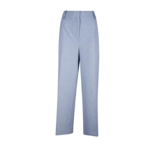 Powder Blue Cropped Bukser