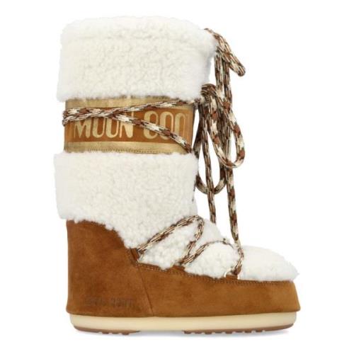 Naturlige Shearling Lukkede Sko AW24