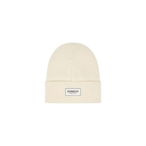 Uldblanding Broderet Logo Beanie Hat