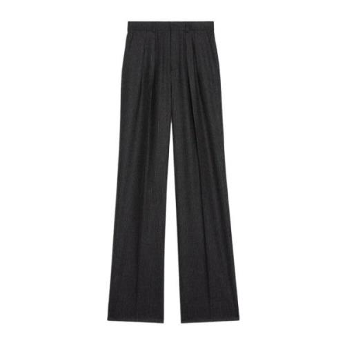 Luksus Cashmere Wide Leg Bukser