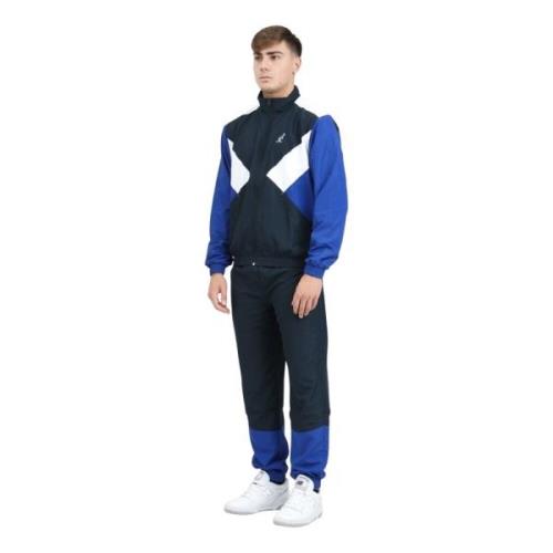 Blå Geometrisk Tracksuit