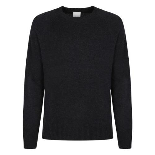 Sort Heather Luksus Uld Sweater