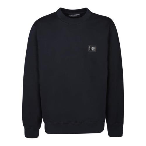 Blå Sweatshirt Forhøj Garderobe Moderne Mand