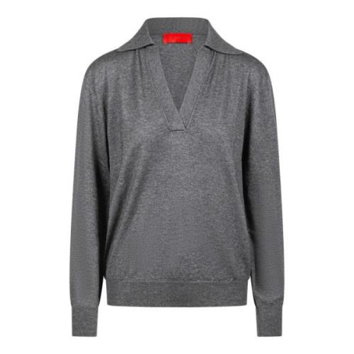 Grå Cashmere Sweater