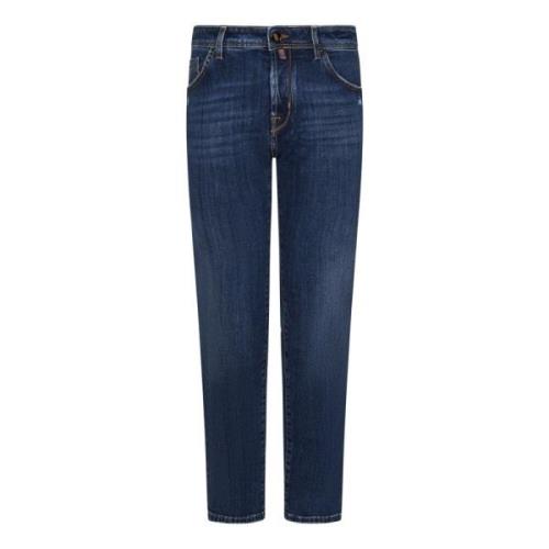 Blå Slim-Fit Jeans AW24