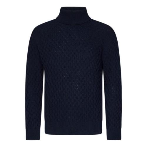 Blå Sweater til Mænd AW24