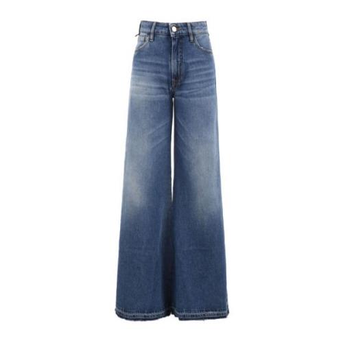 Blå Denim Jeans Model 442P536