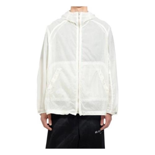 SandWaxed Nylon Sheer Windbreaker Jakke