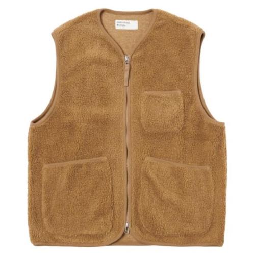 Stone Mountain Fleece Gilet med Shawl Krave