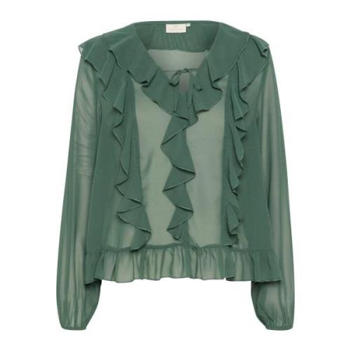 Have Topiary Bluse med Ruffles