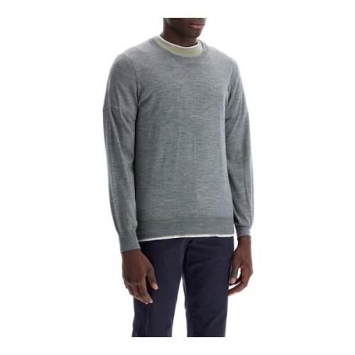 Uld-Kashmir Crewneck Sweater