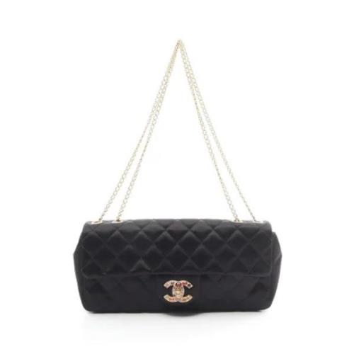 Pre-owned Satin chanel-tasker