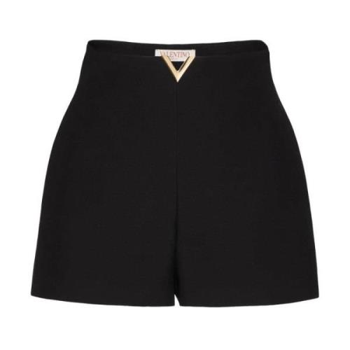 Luksuriøse Uldblandingsdesigner Shorts