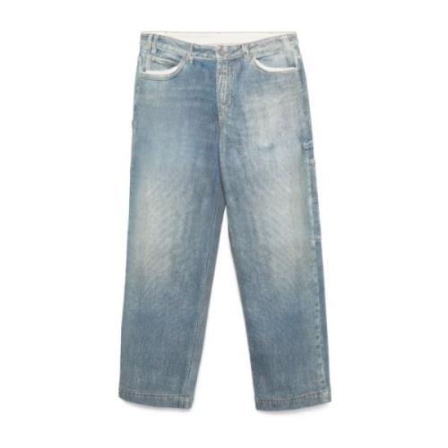 Blå Jeans med Lommer