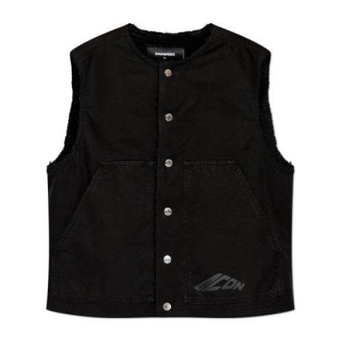 Denim isoleret vest