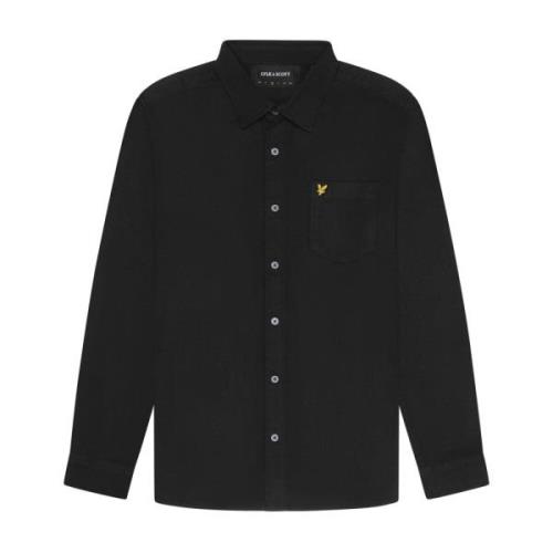 LS Vævede Skjorter Uld Twill Overshirt