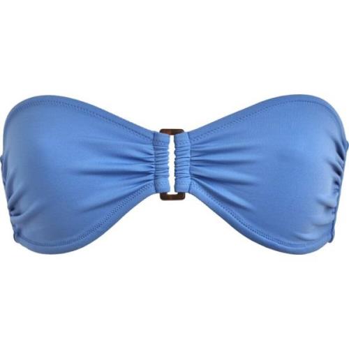 Solid Bandeau Bikini Top til kvinder