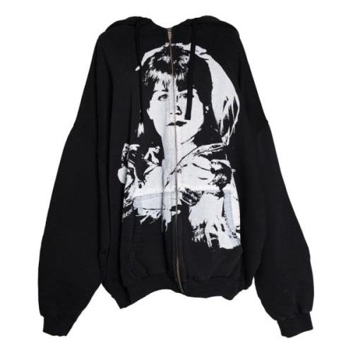 Sort Bride Zip-Up Hoodie Oversized