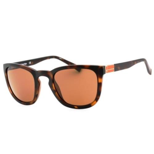 Brun Resin Dame Solbrille