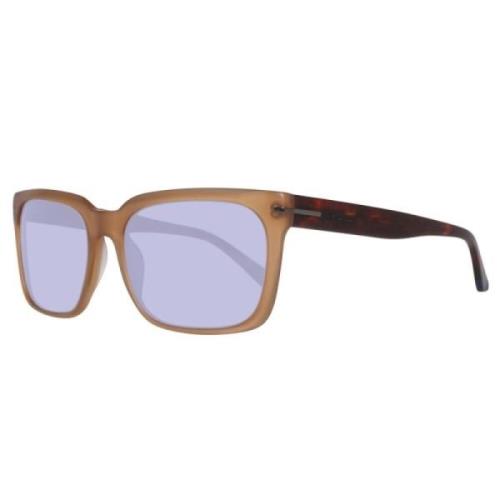 Brun acetat herre solbrille