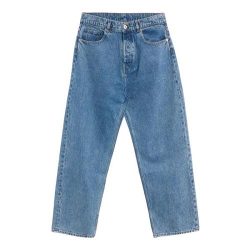 Blå Baggy Jeans