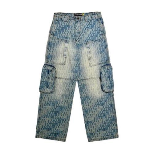 Denim Utility Cargo Jeans