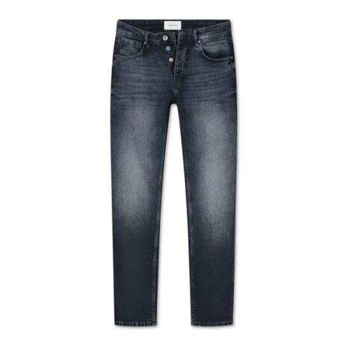 Mørkeblå Slim Fit Denim Jeans