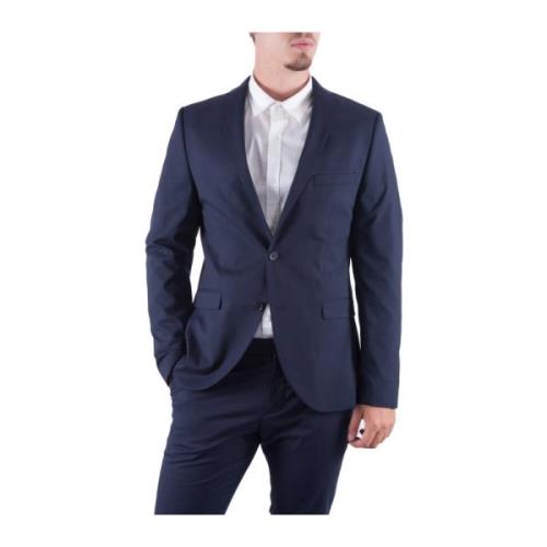 Klassisk Pasform Navy Blazer