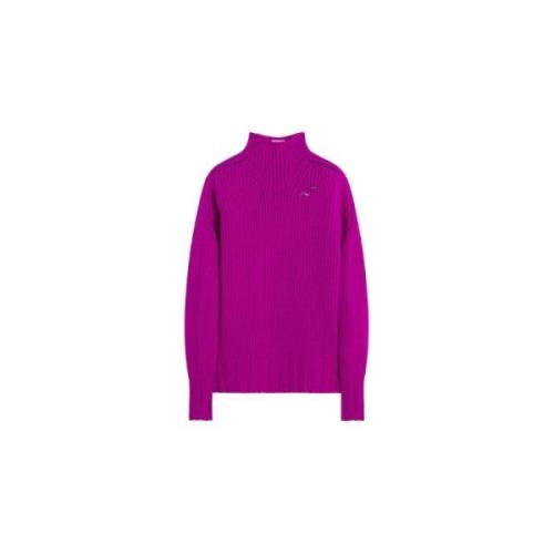 Oversized Turtleneck Merino Wool Sweater