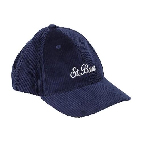 Sporty Baseball Cap i Navy Blue