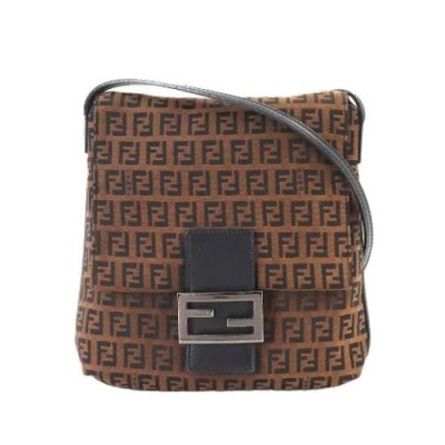 Pre-owned Canvas fendi-tasker