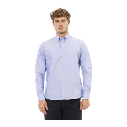 Button-down Skjorte - Kort Krave - Frontknap Lukning