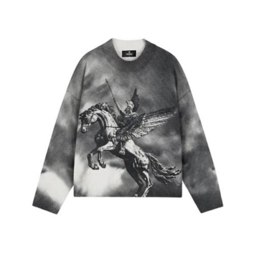 Høj hals Maskot Print Sweater