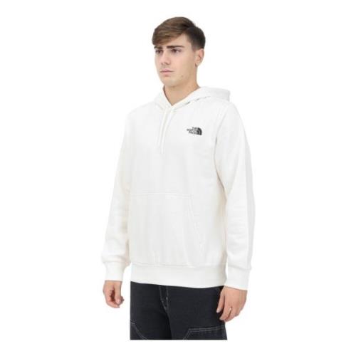 Logo Hættetrøje Sweater Hvid Mænd