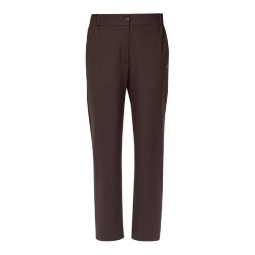 Ebano Twill Straight Leg Bukser