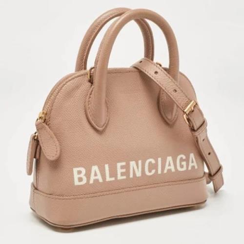 Pre-owned Laeder balenciaga-tasker