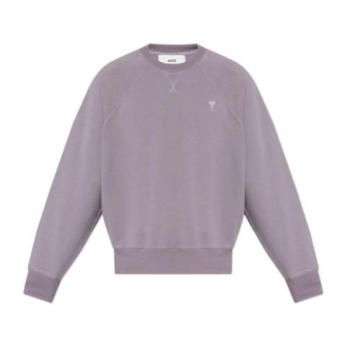 Sweatshirt med logo