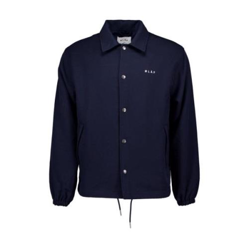 Mørkeblå Coach Jacket