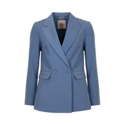 Blå Blazer Sæt i Ashleigh Blue