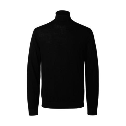 Herre Høj Hals Langærmet Sweater